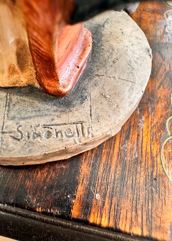 Keman ve Arp Çalan Figürler - Görsel 3