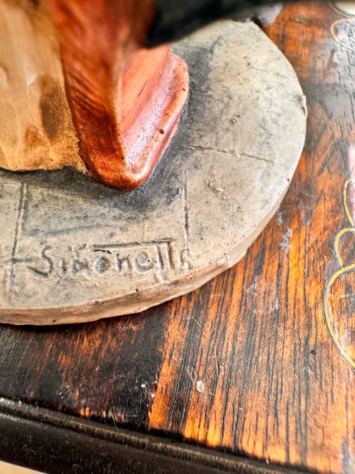 Keman ve Arp Çalan Figürler - Görsel 3