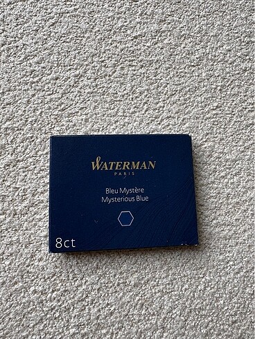 Waterman Mysterious Blue Dolma Kalem Kartuşu