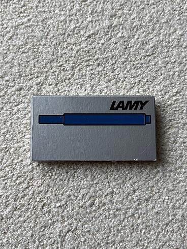 Lamy T10 Dolma Kalem Kartuşu Blue Black