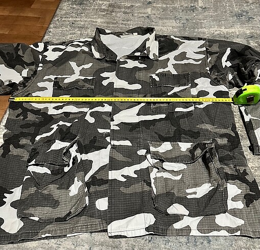 American Vintage Kamuflaj gömlek ceket xl xxl uyumlu