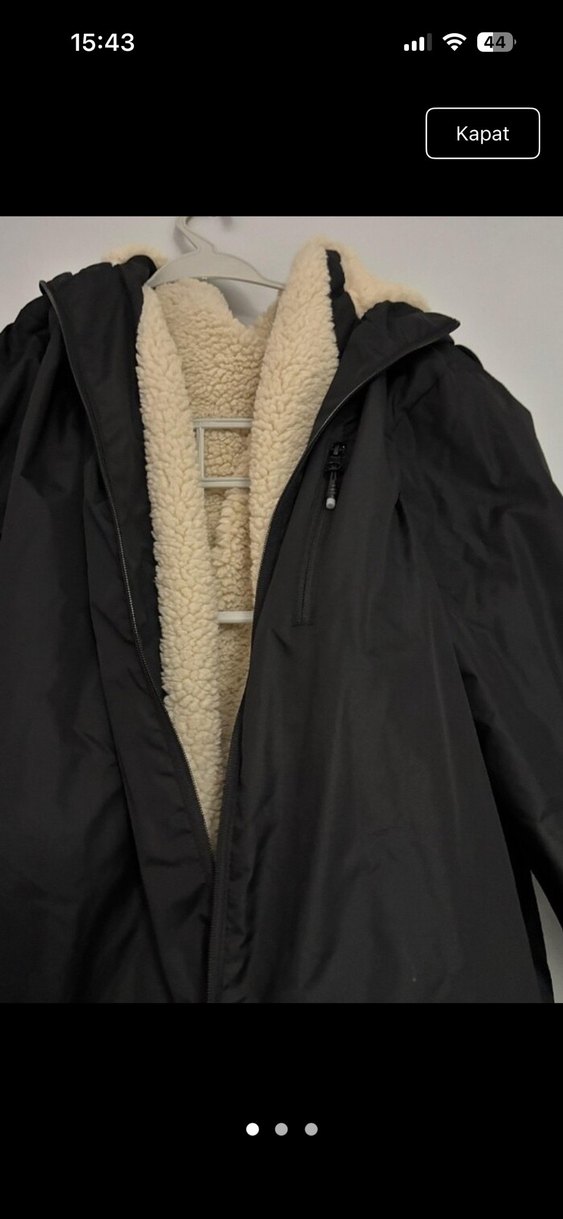 Siyah mont - Görsel 3