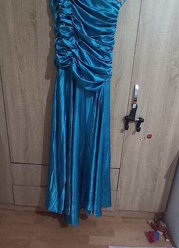 xxl Beden Abiye mavi 