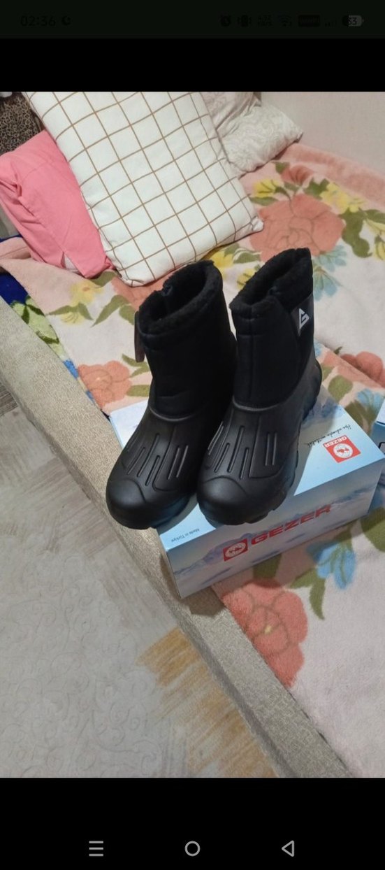 Erkek Siyah Outdoor Botlar Velcro Kapamalı - Görsel 3