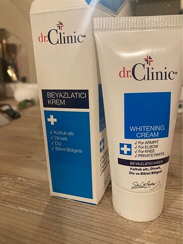 Dr.Clinic beyazlatıcı krem