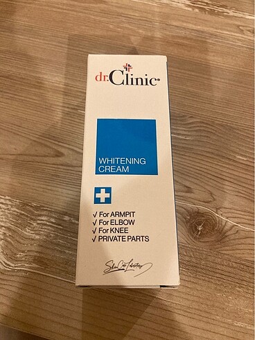  Beden Dr.Clinic beyazlatıcı krem