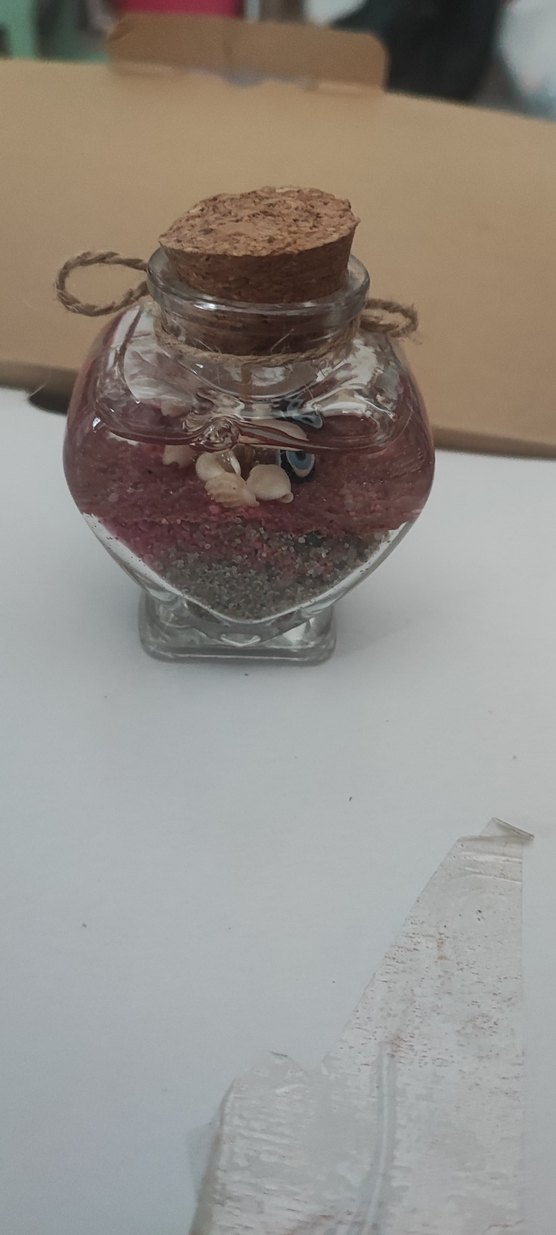 Kalp Şeklinde doğum hediyesi mumluk - Görsel 3