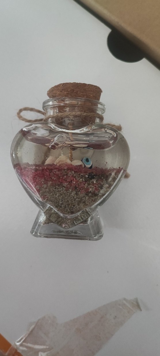 Kalp Şeklinde doğum hediyesi mumluk - Görsel 4