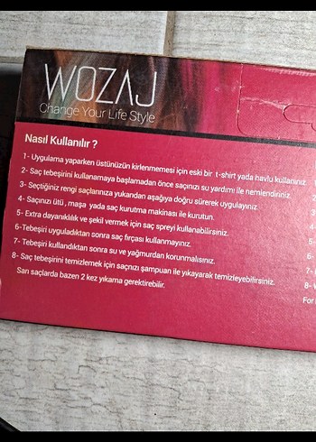 WOZAJ Çok Renkli Saç Tebeşiri 12'li Set - Görsel 2