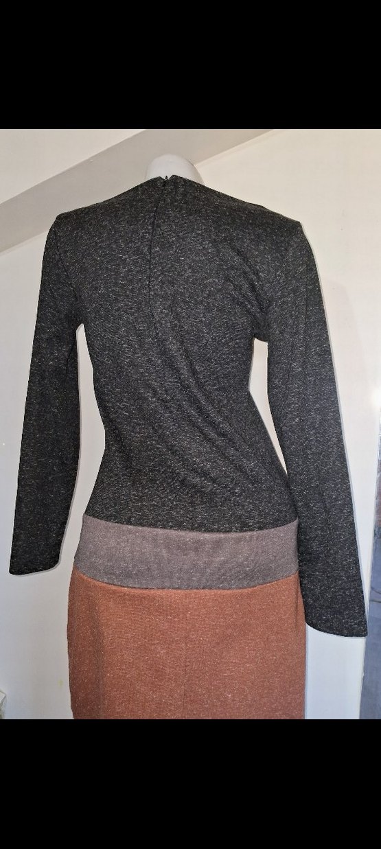 Resmi Kışlık Midi Elbise - Görsel 2