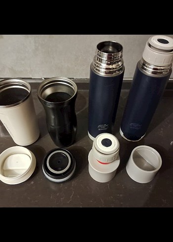 Cooker Coffee Marka Termos Seti 4'lü - Görsel 7