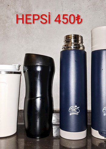 Cooker Coffee Marka Termos Seti 4'lü - Görsel 2