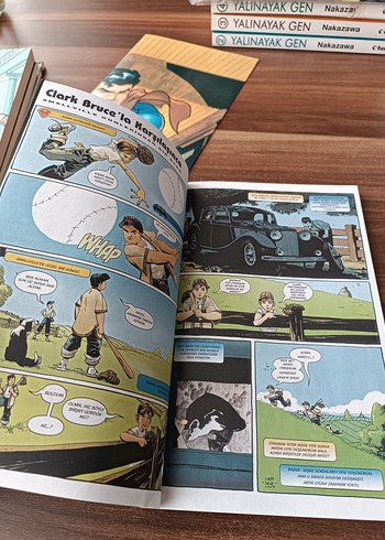 Superman ve Batman Çizgi Roman Seti
