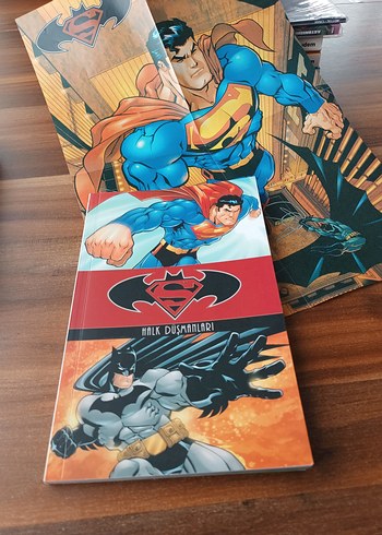 Superman ve Batman Çizgi Roman Seti