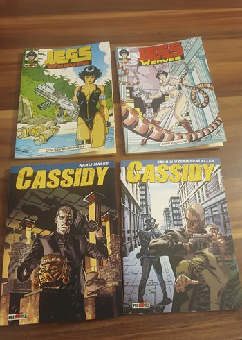 Cassidy & Legs Weaver 4 Kitap Set