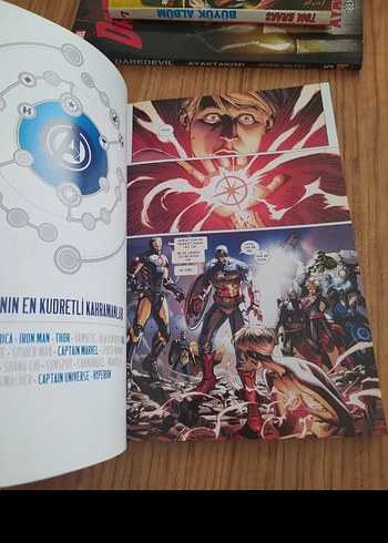 Avengers: Son Beyaz Olay Marvel Çizgi Roman