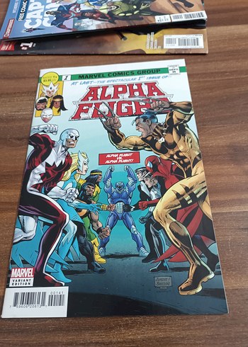 Alpha Flight Marvel Comics Çizgi Roman