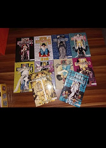 Death Note Manga Seti - 10 Cilt