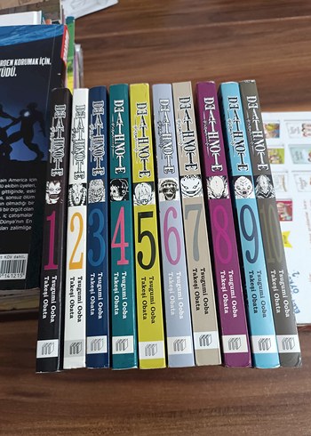  Beden Renk Death Note Manga Seti - 10 Cilt