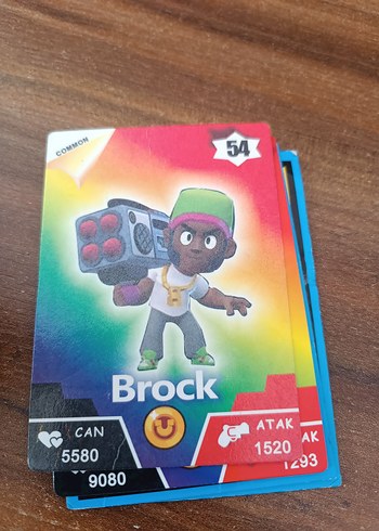 Renkli Brawl Stars Kart Oyunu Seti - Görsel 3