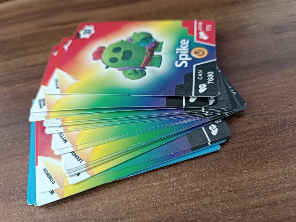 Renkli Brawl Stars Kart Oyunu Seti - Görsel 4