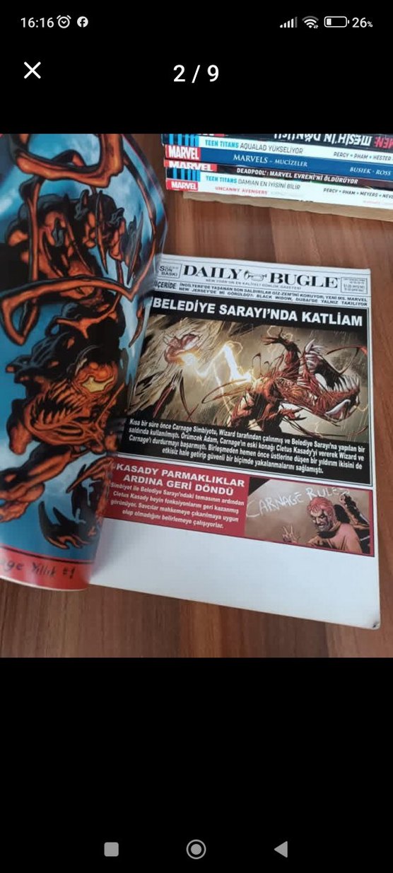 Deadpool x Carnage Marvel Çizgi Roman - Görsel 2
