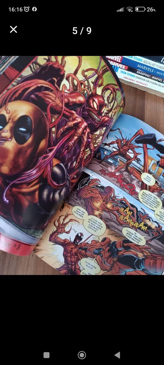 Deadpool x Carnage Marvel Çizgi Roman - Görsel 5