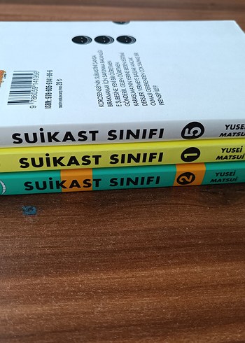 Beden Suikast Sınıfı Manga Seti - 1-2-5