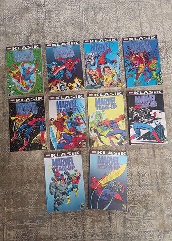 Marvel X-Men- Hulk-Team Up ve Spiderman Klasik Setler
