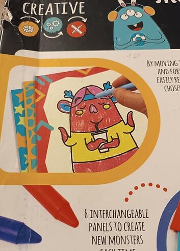 Canavar Boyama Kutu Oyunu  - Görsel 8