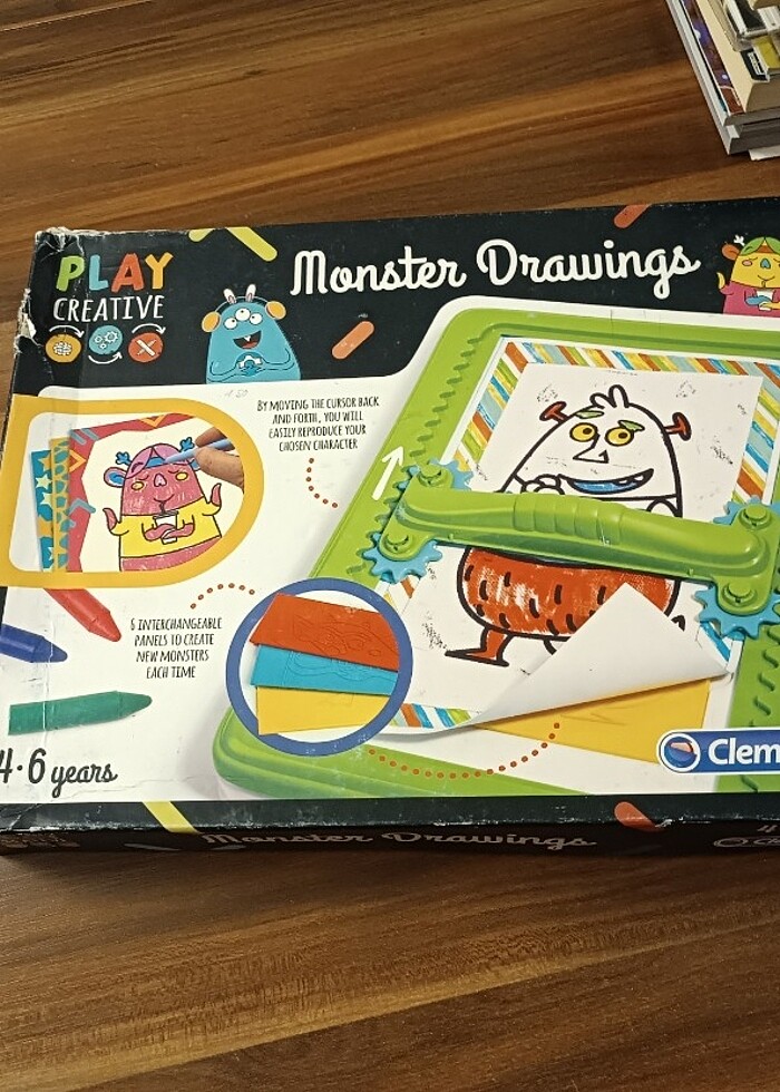 Canavar Boyama Kutu Oyunu  - Görsel 2