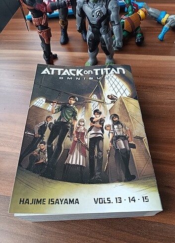 Manga Attack on Titan Omnibus Vol 13-14-15