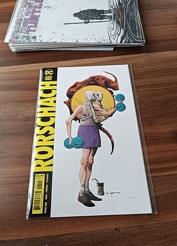 DC Black Label Rorschach #1B (of 12) Jae Lee Variant