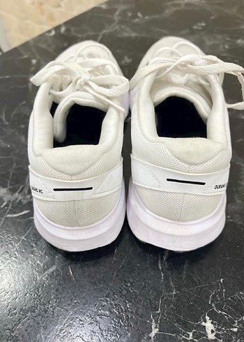 Beyaz Bağcıklı erkek çocuk  Spor Ayakkabı - Görsel 2