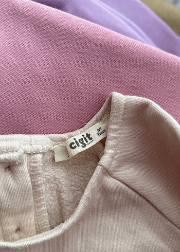 Bej Kız Çocuk Uzun Kollu Basic - Görsel 3