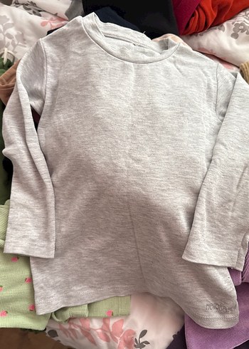 Kız Çocuk Pembe Uzun Kollu Tişört - Görsel 3