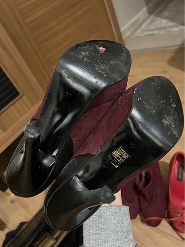 37 Beden Bordo topuklu