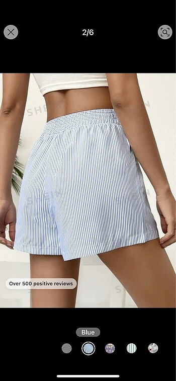 Sheinside Shein mavi şort