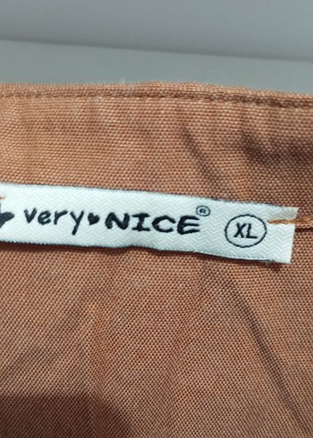 Bej Kadın Uzun Kollu Keten Gömlek - Görsel 3