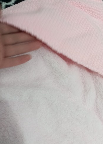 Pembe Örgü kundak - Görsel 3