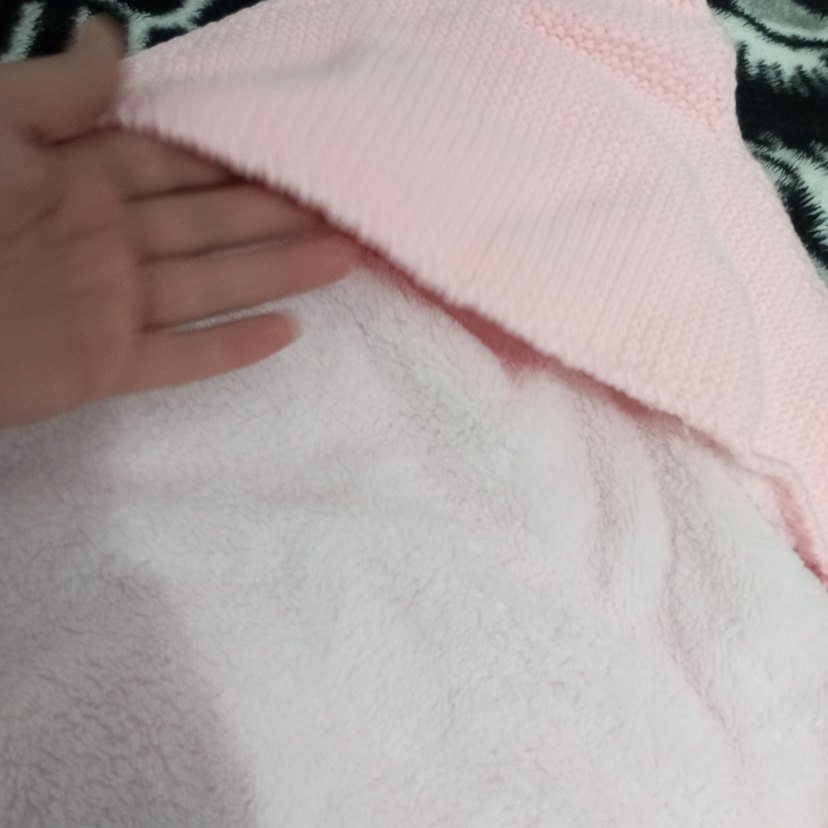 Pembe Örgü kundak - Görsel 3