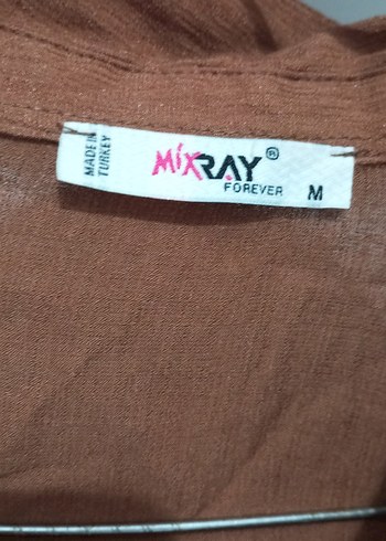 taba renk yazlık  kumaş gömlek tunik - Görsel 4