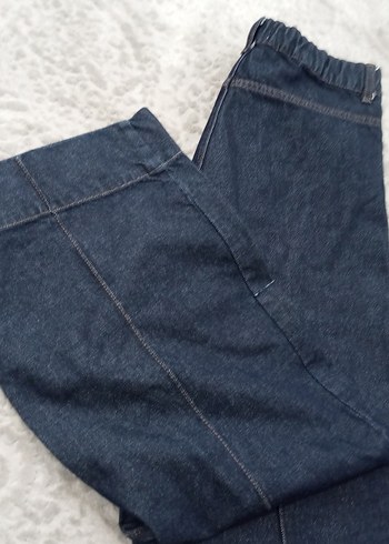 levidor marka 
Lacivert Rahat Kesim Kadın Kot Pantolon - Görsel 6