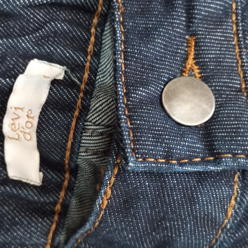 levidor marka 
Lacivert Rahat Kesim Kadın Kot Pantolon - Görsel 3