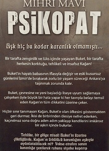 Psikopat 1 Ciltli - Mihri Mavi