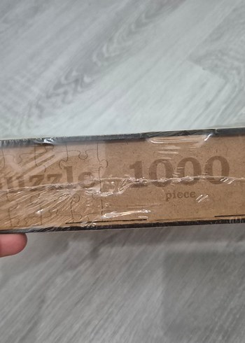 Kahverengi Kudüs Temalı 1000 parca ahşap Puzzle - Görsel 2