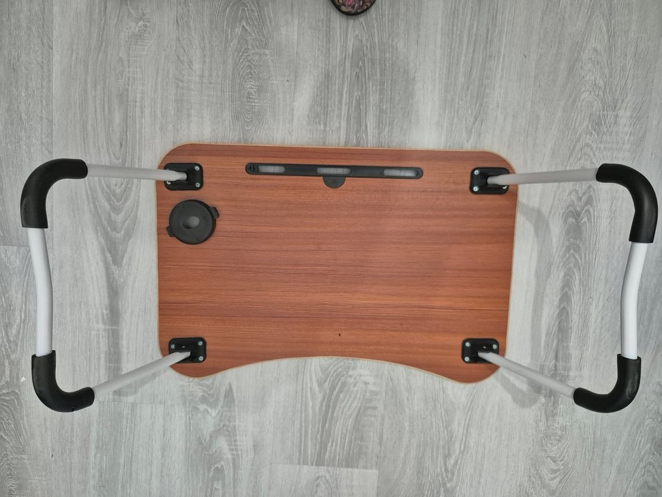 ahşap katlanabilir çalışma masası kahvaltı masası - Görsel 3