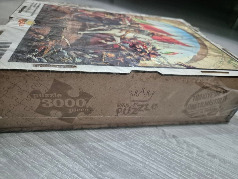 Fatih İstanbulu fethi ahşap 3000 parça puzzle - Görsel 2