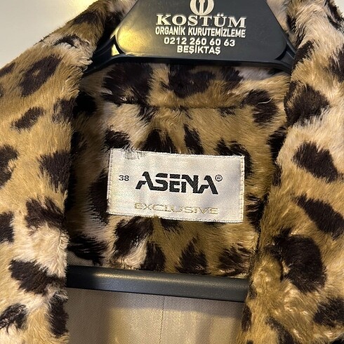 Leopar Desenli Trençkot - Görsel 2