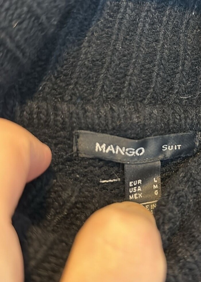 Mango Boğazlı Kazak - Görsel 2